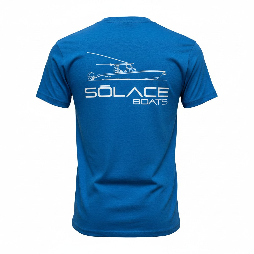 SŌLACE Short Sleeve Shirt - Caribbean Blue