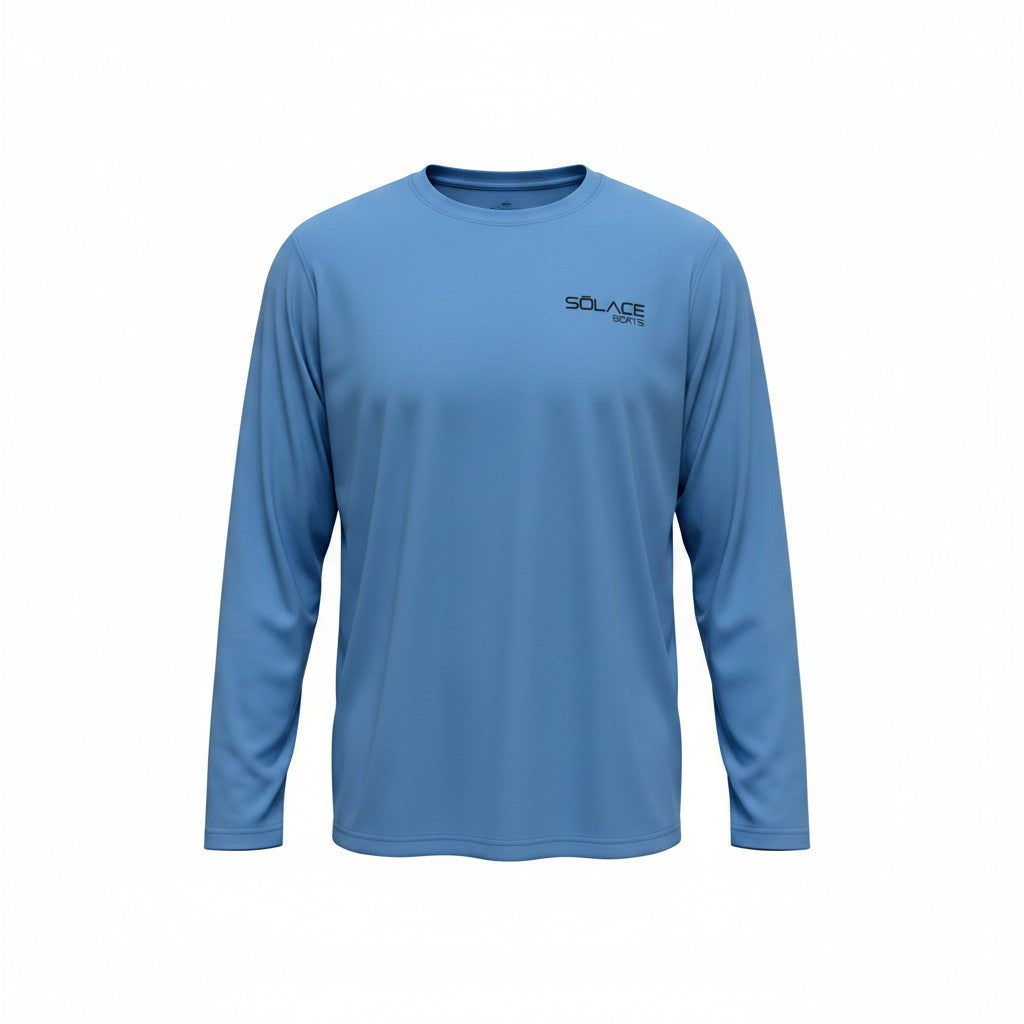 SŌLACE Long Sleeve Performance Shirt - Light Blue