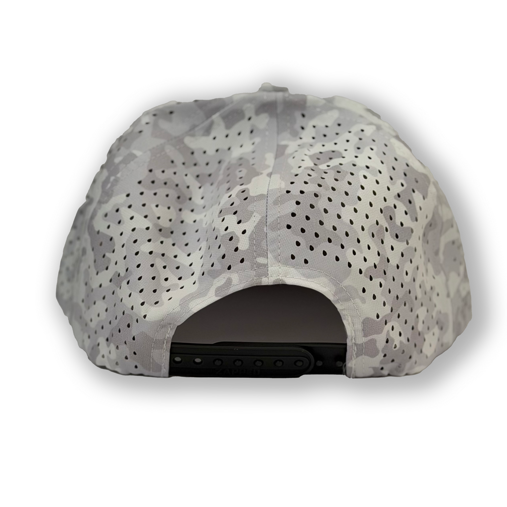 SŌLACE Snapback Hat - White Desert Camo