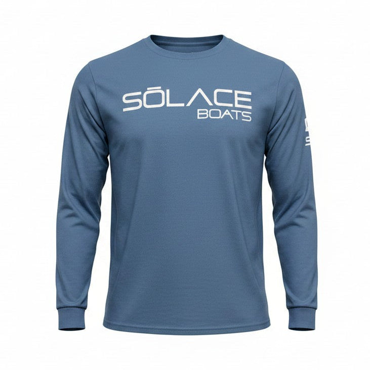 SŌLACE Long Sleeve Shirt - Dusty Blue
