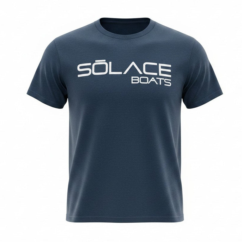 SŌLACE Short Sleeve Shirt - Navy Fish