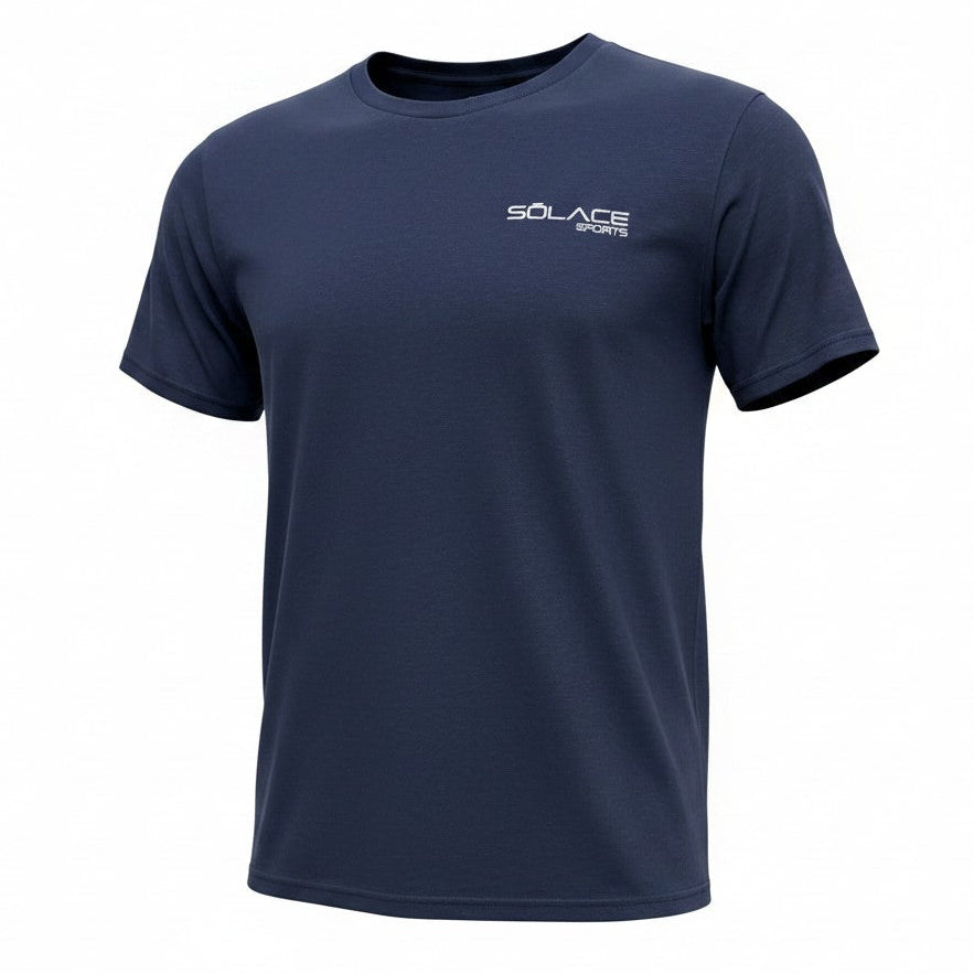 SŌLACE Short Sleeve Shirt - Navy Lead the way